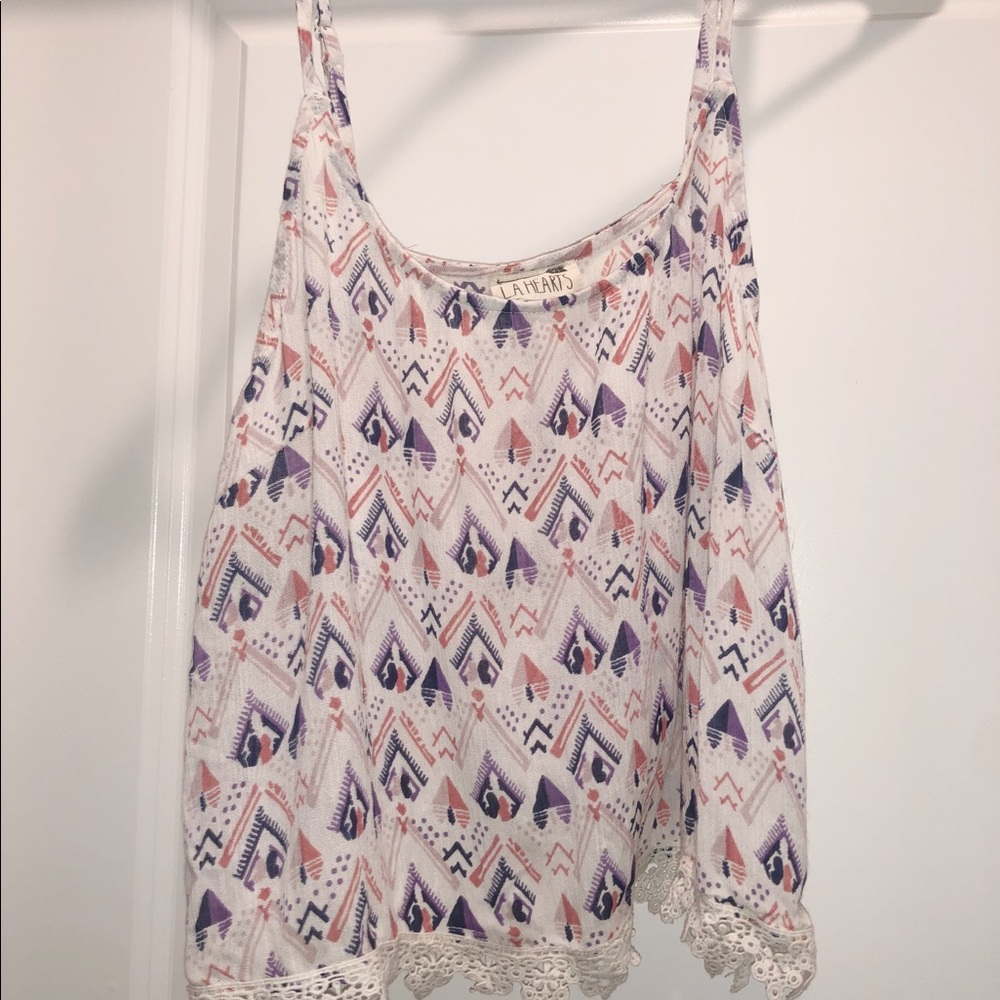 Boho style crop top